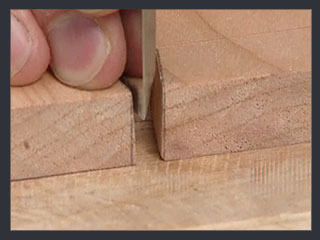Through Dovetails – Fitting the Tails