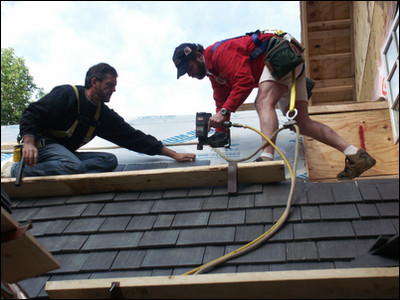 Fire-Resistant Roof Shingles