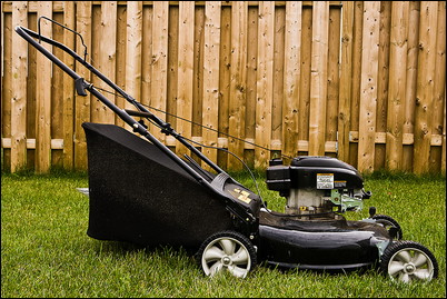 Weekend Project: Store Your Mower