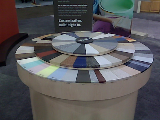 Custom-Colored Countertops
