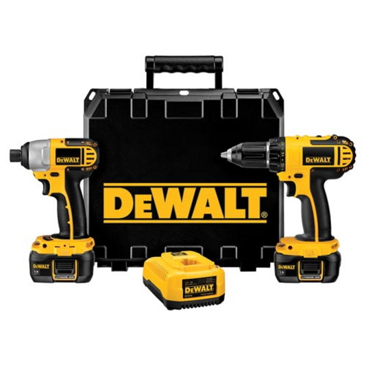 Product Review – DeWALT 18V Lithium Ion Compact Drill/Impact Driver Combo Kit