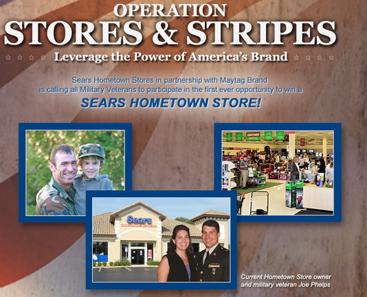 Sears Hometown Stores Extends Support to Veterans | Heroes at Home and Operation Stores and Stripes