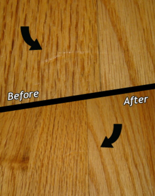Getting Dents and Scratches out of Hardwood Floors