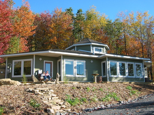 Earth-Sheltered, Earth-Friendly Home