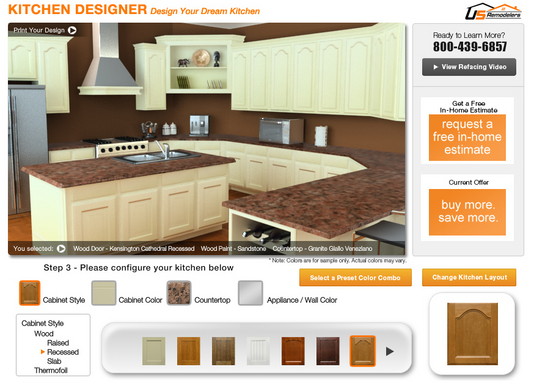 Visualize Your New Kitchen
