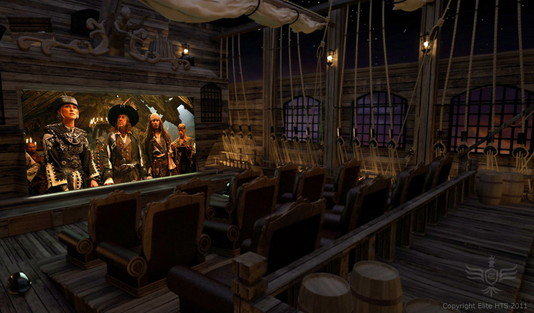 $2.5 Million Pirate-Themed Home Theater