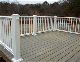 Stains, sealers and finishes are designed to protect decks from damaging rays, mildew and mold. Renewing the protective finish is part of routine deck maintenance. 