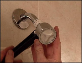 Install a water-efficient showerhead for added savings.