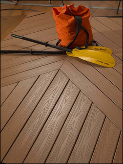 Fiberon’s Sesibuilt™ PVC decking has a 10-year warranty against staining and fading.