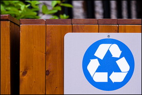 Create an easy-to-follow recycling system in your home.