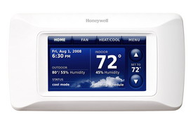Smart Grid-enabled products like this Honeywell Prestige thermostat will help homeowners manage their energy usage, but more consumer education is needed on Smart Grid benefits.
