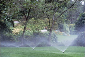 It is important that sprinkler systems are set correctly to maximize plant and lawn growth and minimize water waste.